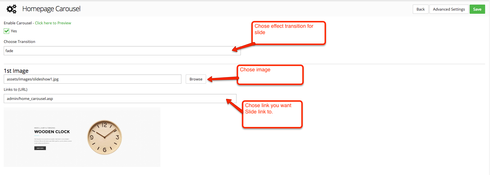 Upload theme
