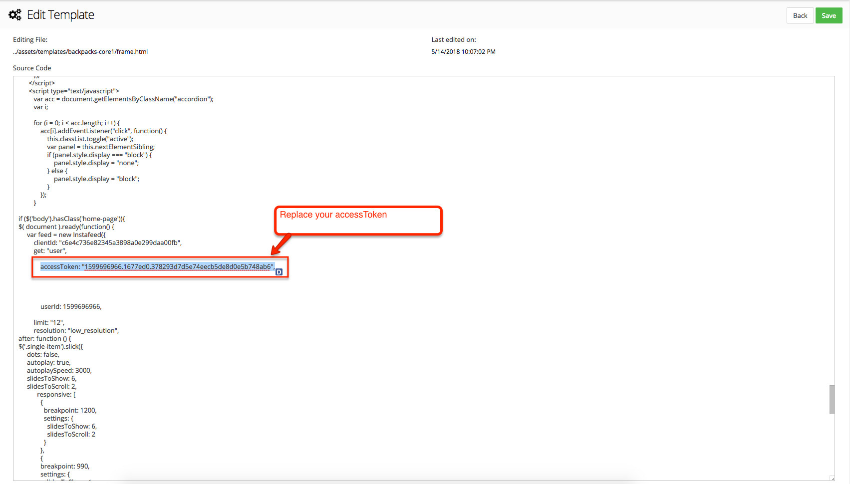 Upload theme