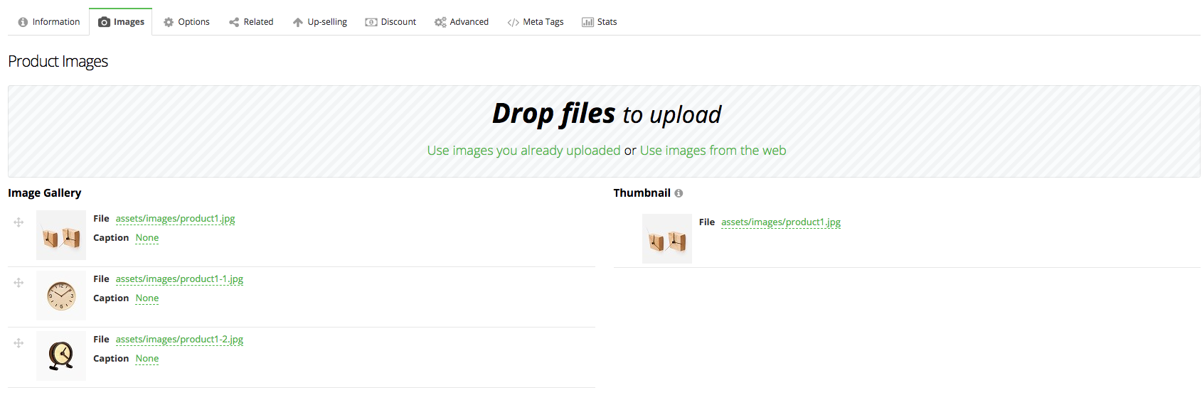 Upload theme