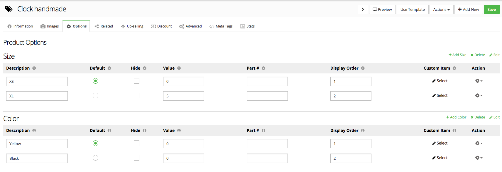 Upload theme