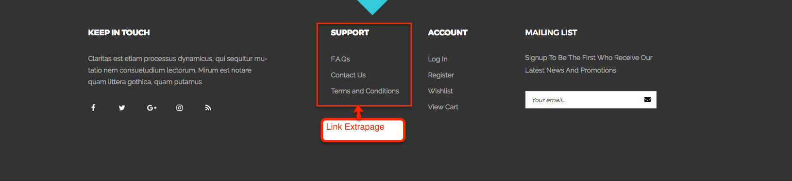 Upload theme